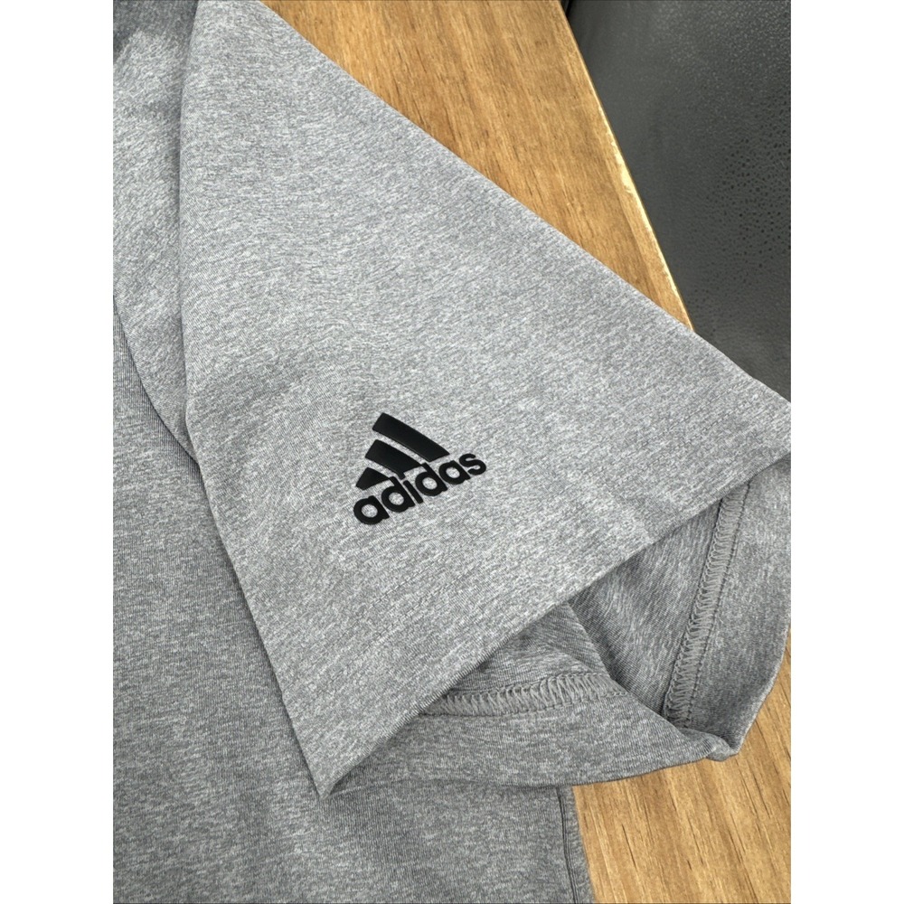 Adidas Chick-fil-A ATL Peachtree Road Race Short Sleeve Polo Men's XL Gray - Picture 6 of 9